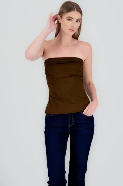 Shasa Tube Top With Slit