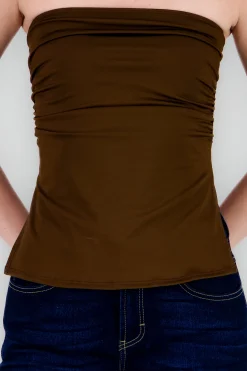 Shasa Tube Top With Slit