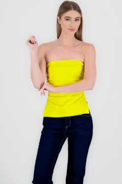 Shasa Tube Top With Slit