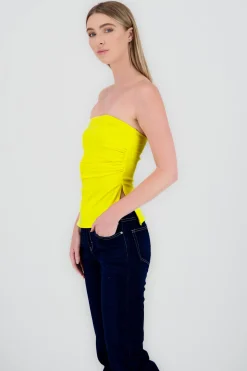Shasa Tube Top With Slit
