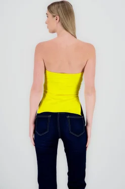 Shasa Tube Top With Slit