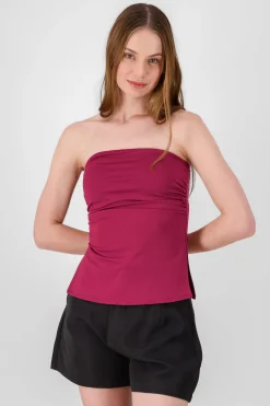 Shasa Tube Top With Slit