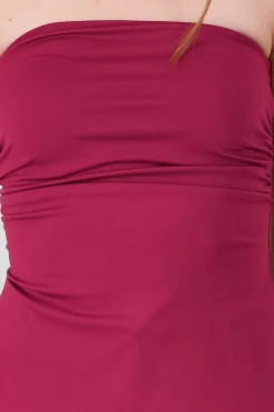 Shasa Tube Top With Slit