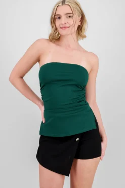 Shasa Tube Top With Slit