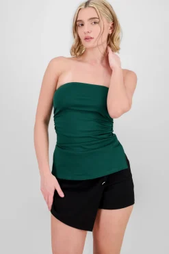 Shasa Tube Top With Slit