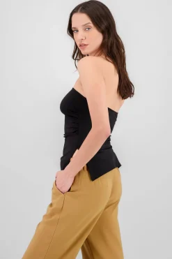 Shasa Tube Top With Slit