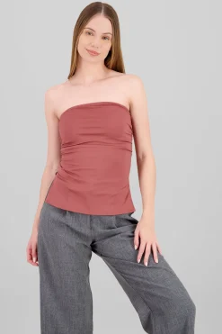 Shasa Tube Top With Slit