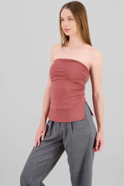 Shasa Tube Top With Slit