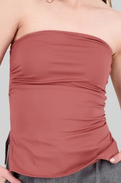 Shasa Tube Top With Slit
