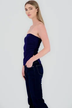 Shasa Tube Top With Slit