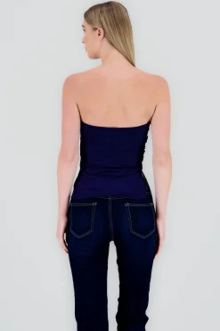 Shasa Tube Top With Slit