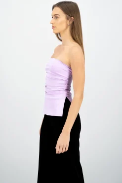 Shasa Tube Top With Slit