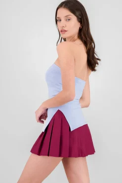 Shasa Tube Top With Slit