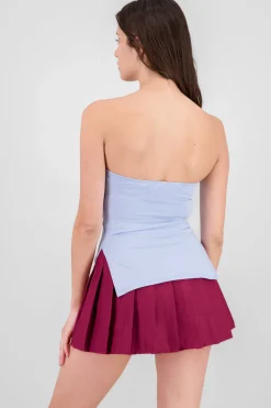 Shasa Tube Top With Slit