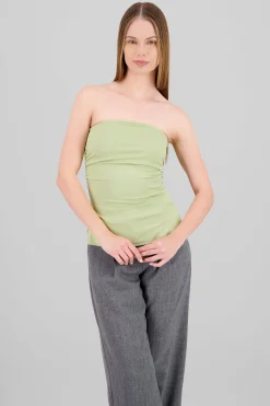 Shasa Tube Top With Slit