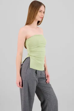 Shasa Tube Top With Slit