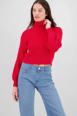 Shasa Turtleneck Knit Sweater