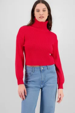 Shasa Turtleneck Knit Sweater