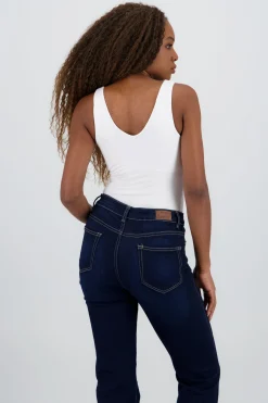 Shasa V Neck Double Layer Bodysuit