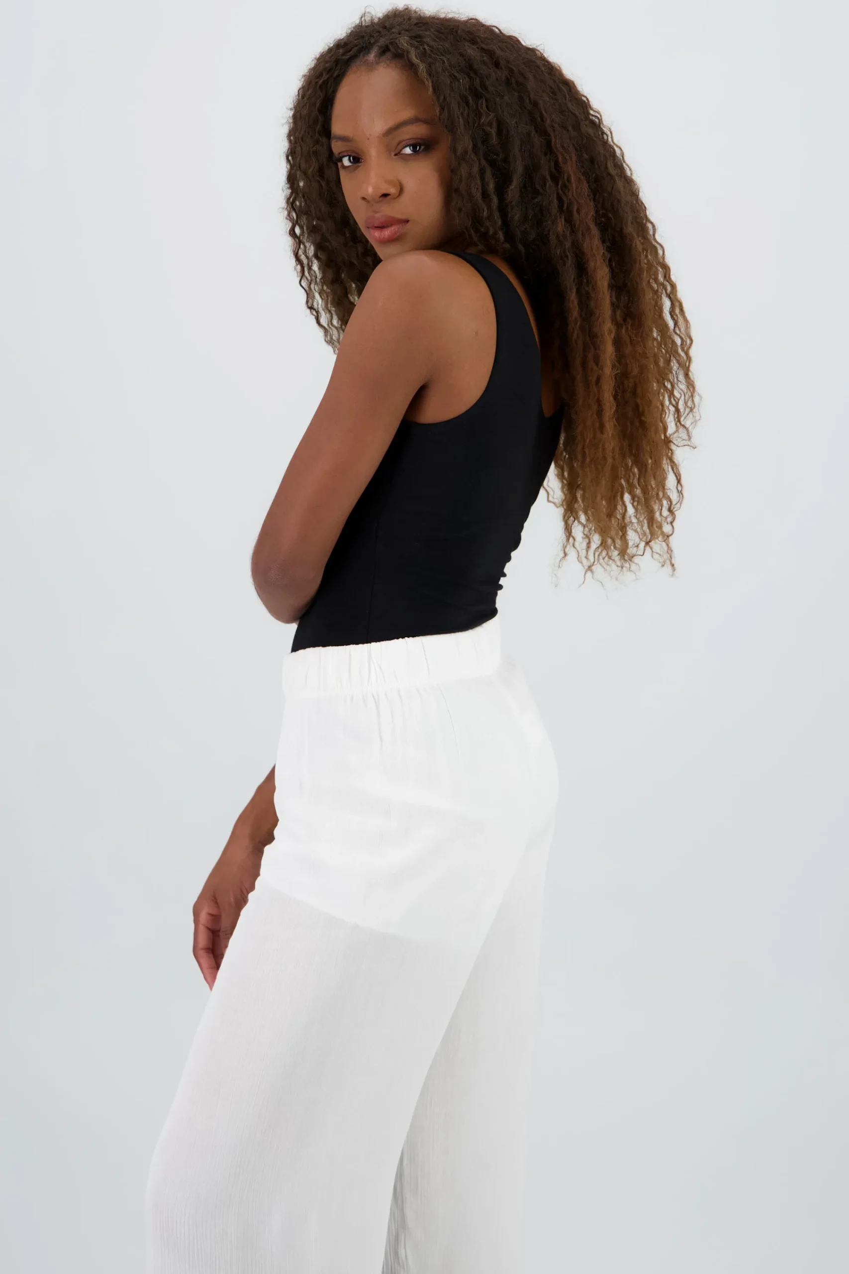 Shasa V Neck Double Layer Bodysuit