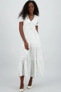Shasa V Neck Maxi Dress