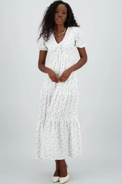 Shasa V Neck Maxi Dress
