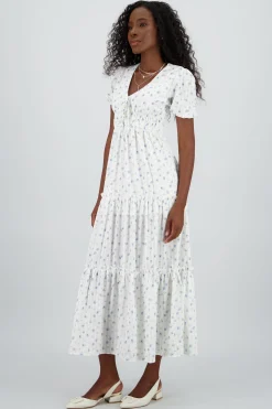 Shasa V Neck Maxi Dress