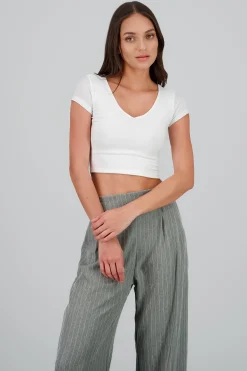 Shasa V Neck Top
