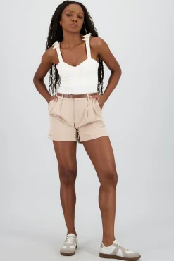 Shasa Valencian Belt Shorts