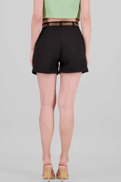Shasa Valencian Belt Shorts