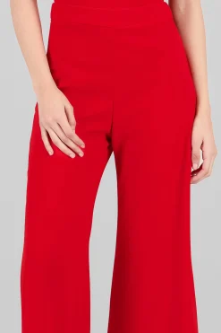 Shasa V-Cut Flare Jumpsuit