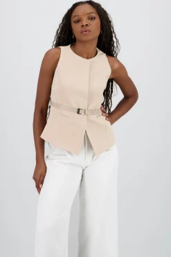 Shasa Vest with Belt