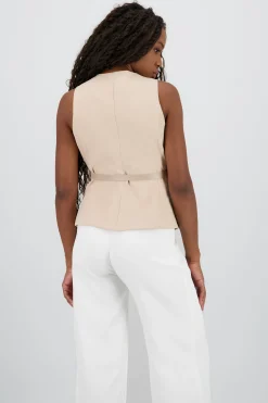 Shasa Vest with Belt