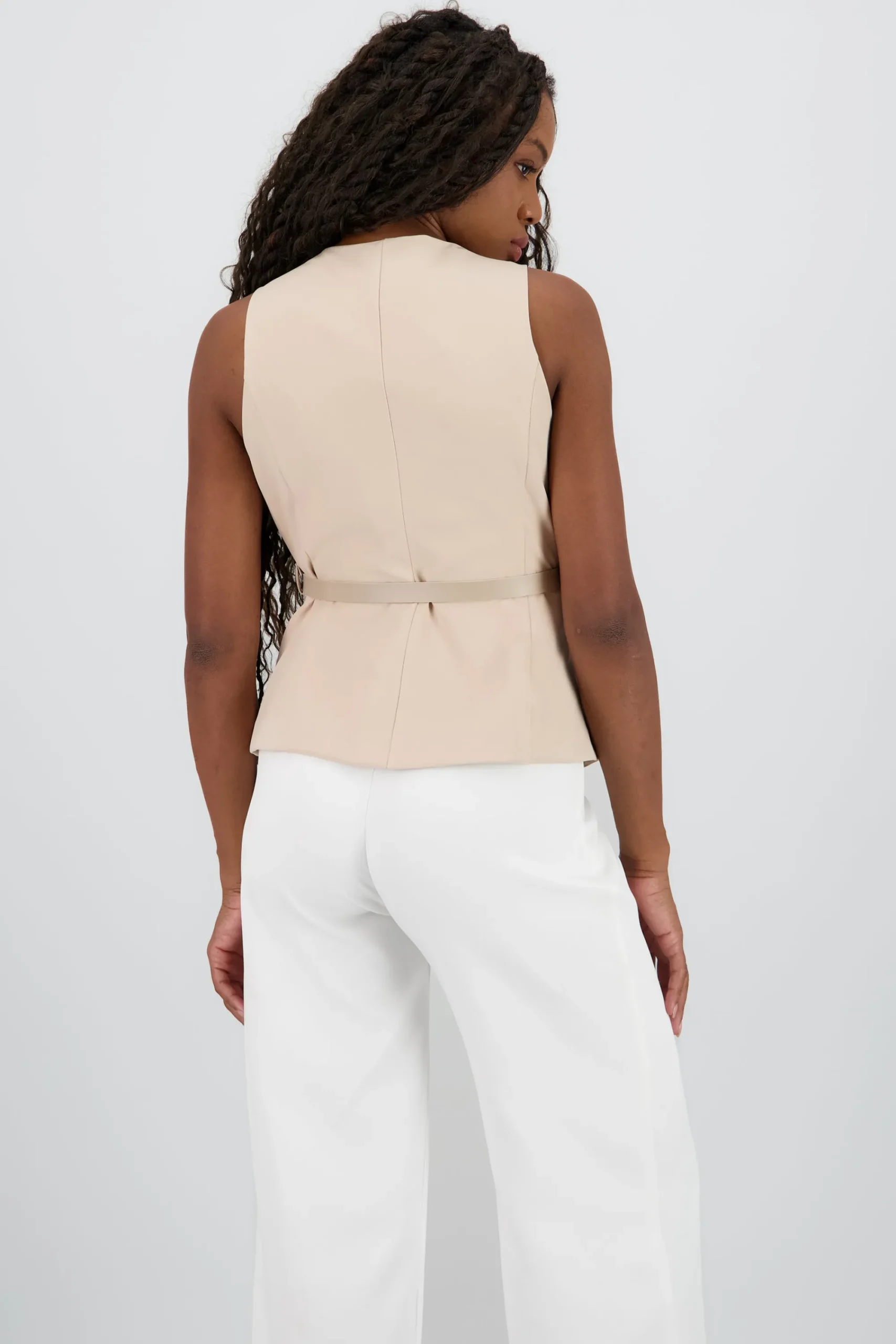 Shasa Vest with Belt