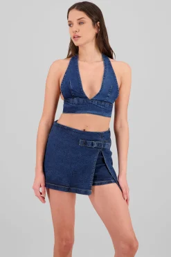 Shasa V-neck Halter Top