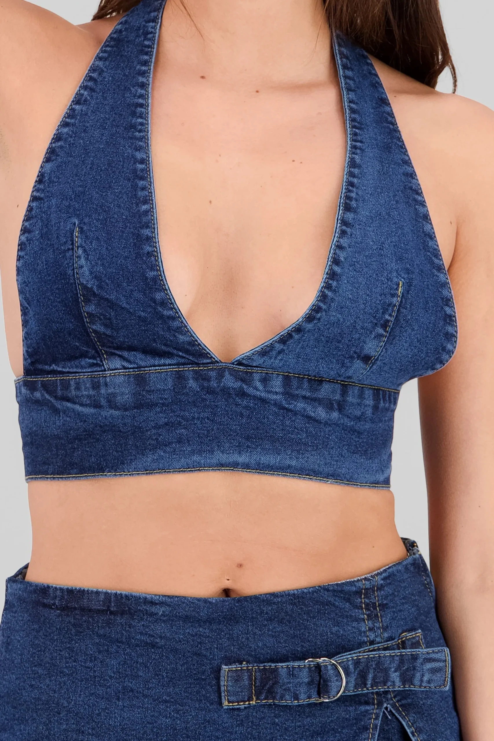 Shasa V-neck Halter Top