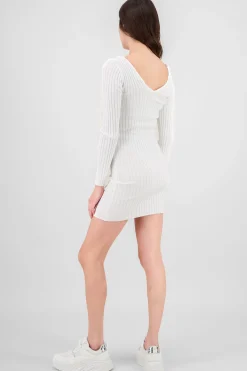 Shasa V-Neck Knit Dress