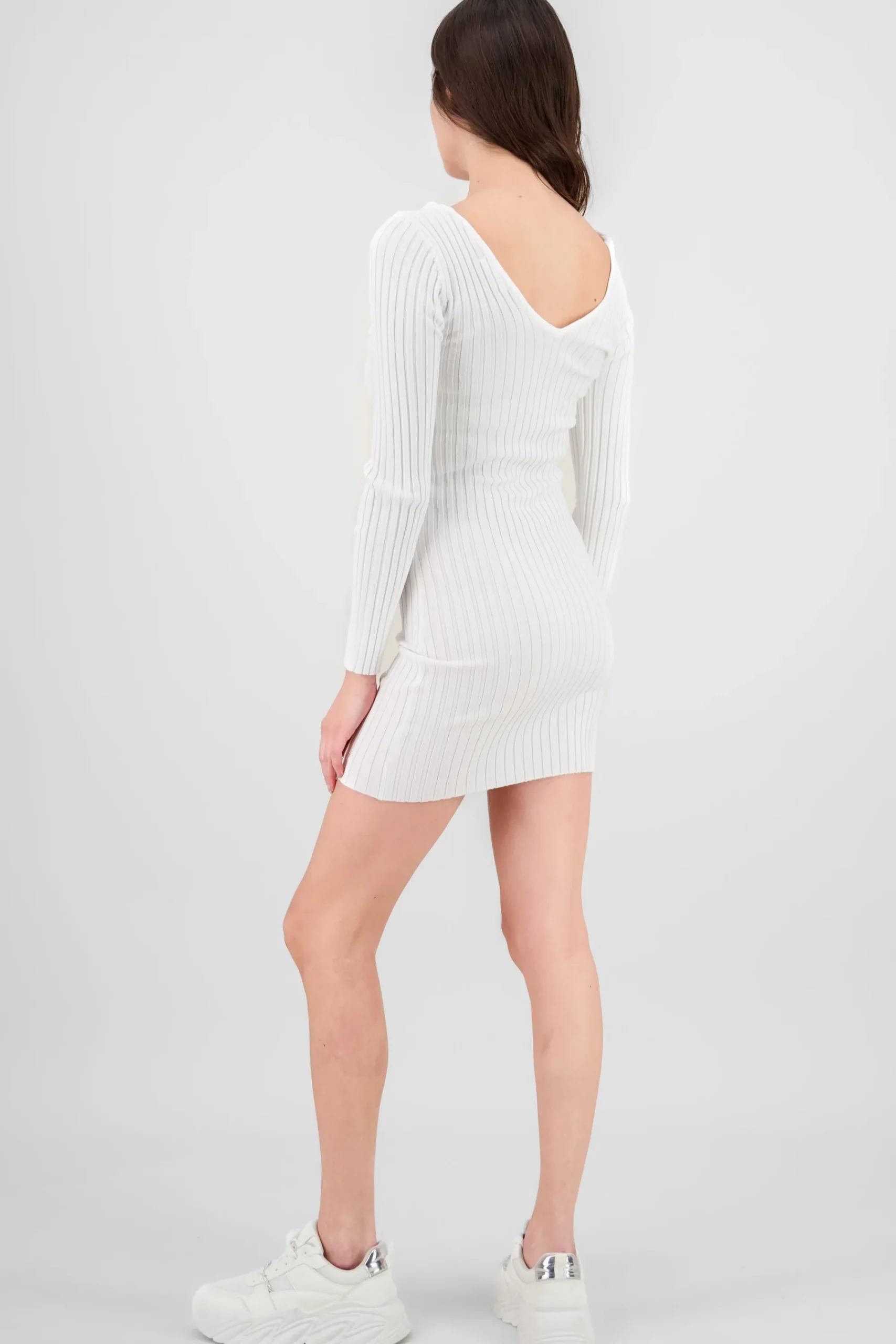 Shasa V-Neck Knit Dress