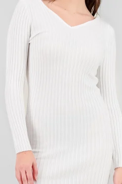 Shasa V-Neck Knit Dress