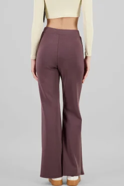 Shasa Waistband Detail Flare Pants