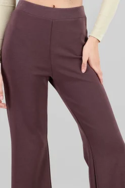 Shasa Waistband Detail Flare Pants