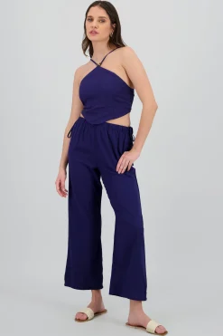 Shasa Waistband Drawstrings Pants