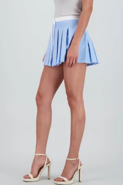 Shasa Waistband Pleated Skirt
