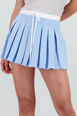 Shasa Waistband Pleated Skirt