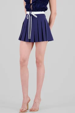 Shasa Waistband Pleated Skirt