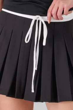 Shasa Waistband Pleated Skirt