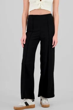 Shasa Wid leg pant with front seams