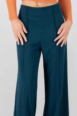 Shasa Wid leg pant with front seams
