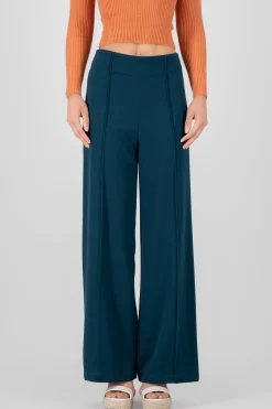 Shasa Wid leg pant with front seams