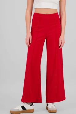 Shasa Wid leg pant with front seams